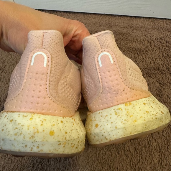 Adidas Pure boost 21 Blush Pink Running Sneakers Shoes Size 9 - Picture 7 of 10